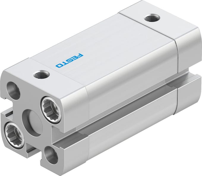 Festo Compacte Cilinder 12mm Boring 25mm Slag ISO 21287 Dubbelwerkend - 536215 - P2BJ9