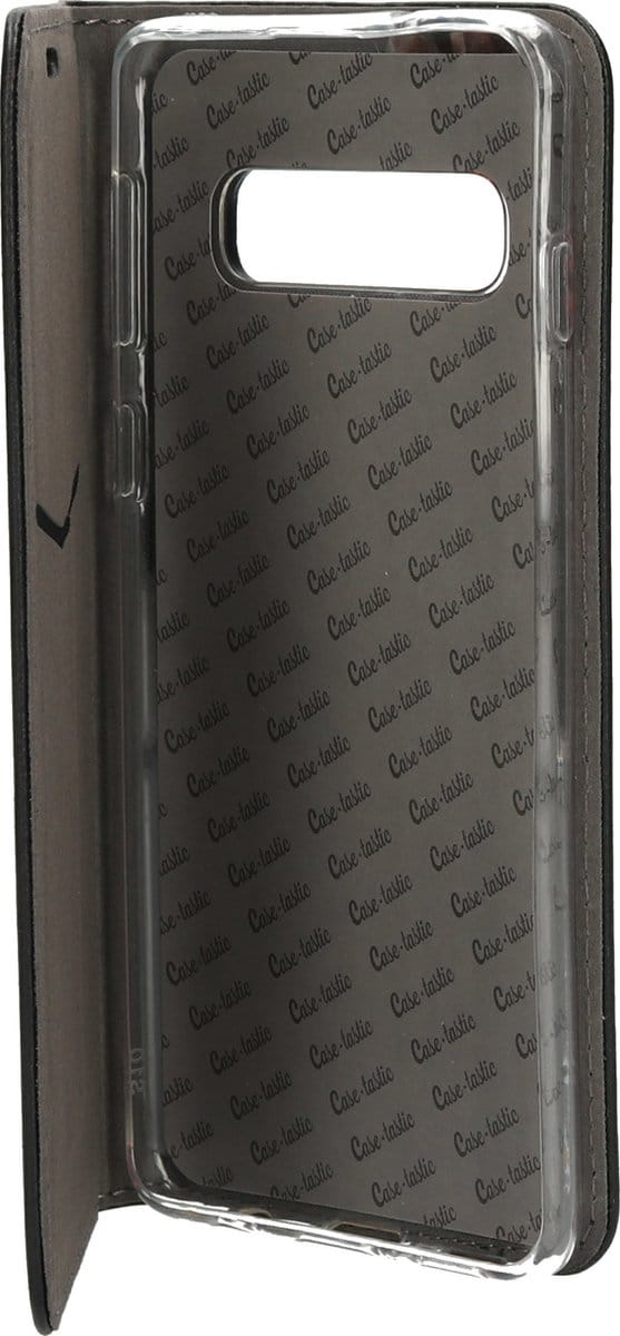 Casetastic PU Book Case Samsung Galaxy S10 - Zwart