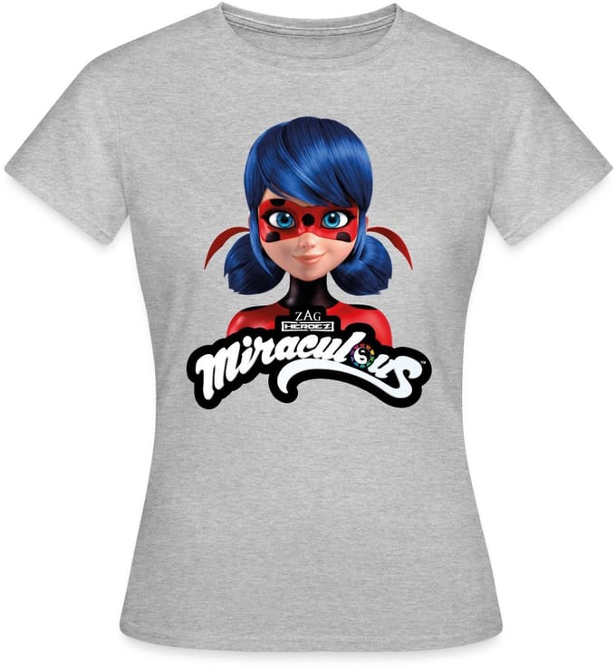 Miraculous Ladybug Met Logo T-Shirt Dames