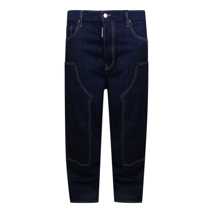 Dsquared2 Carpenter Jeans Marineblauw