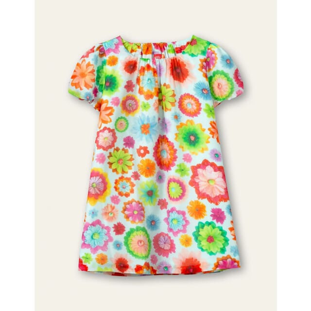 Oilily Daydreaming - jurk - Meisjes - Blauw - 104/4yr