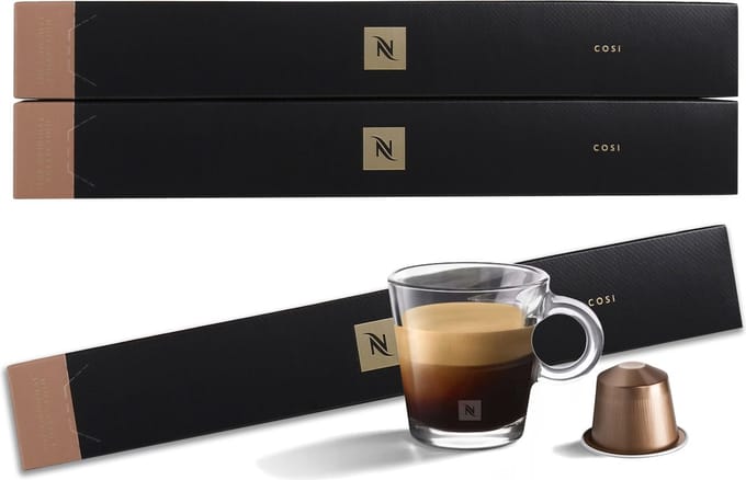 Koffie met smaakcapsules Koffiecapsule Cosi NESPRESSO