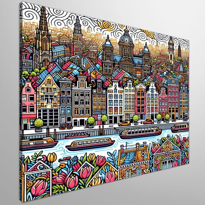 Kunstprint | Wanddecoratie | Canvas | 60 × 60 cm