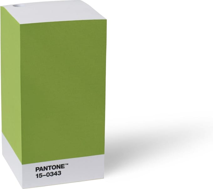 Copenhagen Design - Sticky Notes Notitieblok - Greenery 15-0343 - Papier - Groen