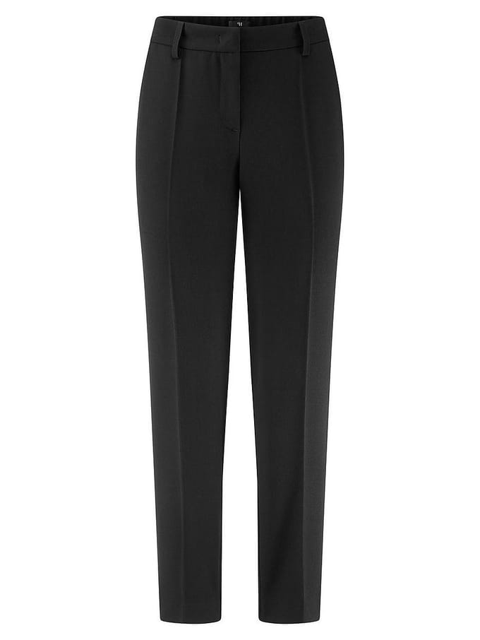 7/8-broek Slim Fit Van Peter Hahn zwart