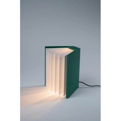 Boeklamp groen