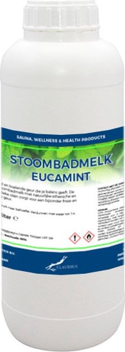Stoombadmelk Eucamint 1 liter