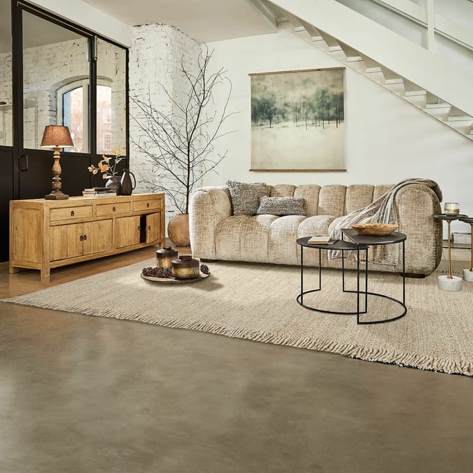 LOBERON Vloerkleed Levraut crème