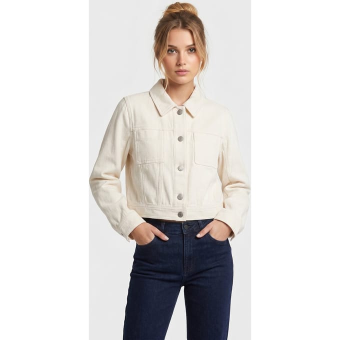 & Other Stories Akela Jacket White Taglia: 34 | Giacche di jeans Outlet | Donna | Bianco