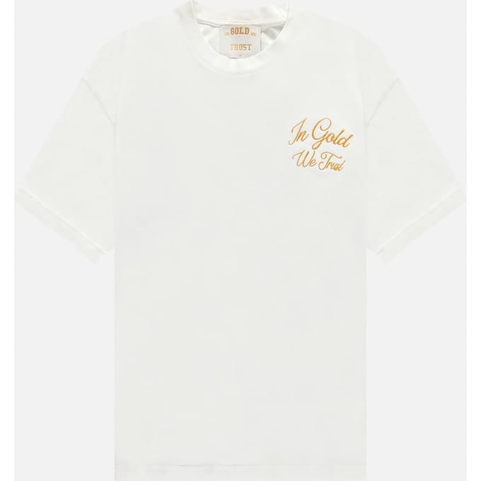 In Gold We Trust The Cream White Größe: L | Hemden Outlet | Unisex | Weiß