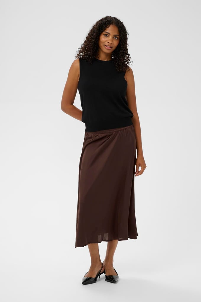Rok KAamara Rok A-shape brown