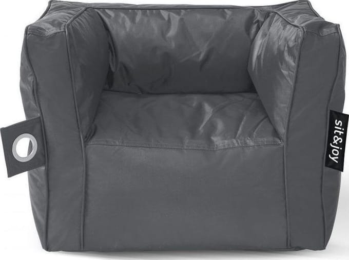 Sit&joy  Kinder Zitzak Stoel Primo - Antraciet