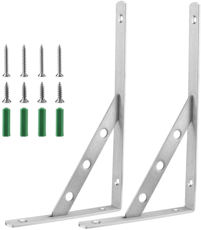 Dailygoods- Plankdragers 150 kg draagvermogen - Plankdragers metaal