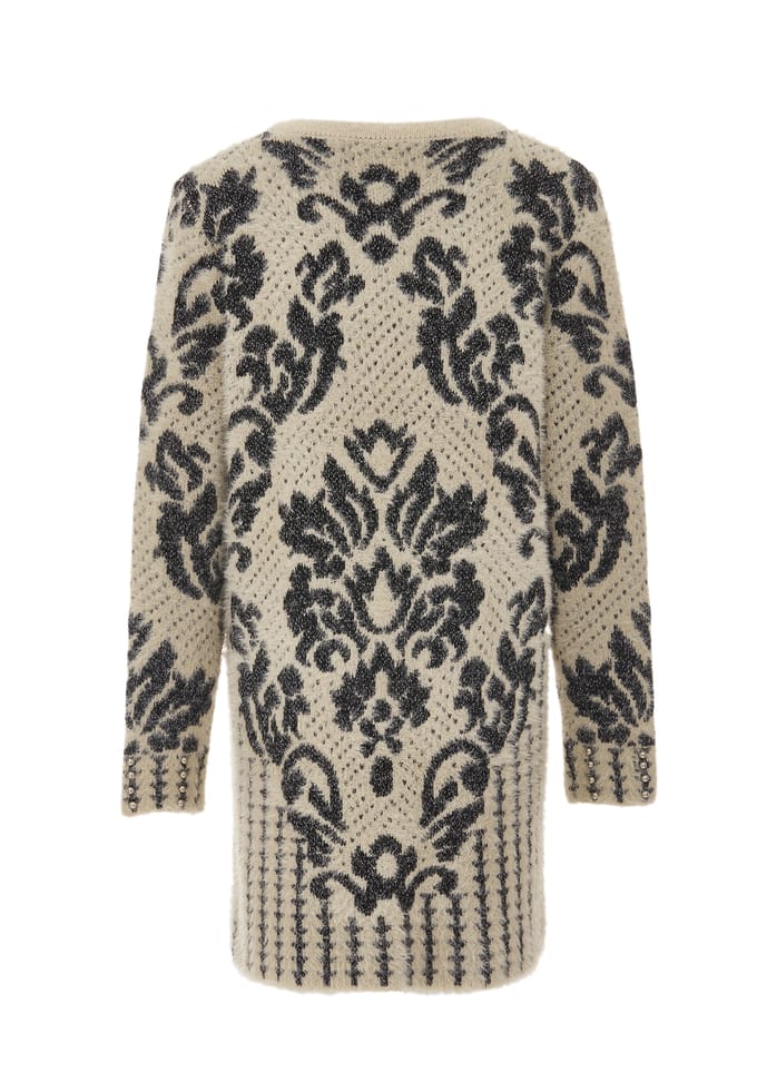 Faina Vest Dames beige/ zwart