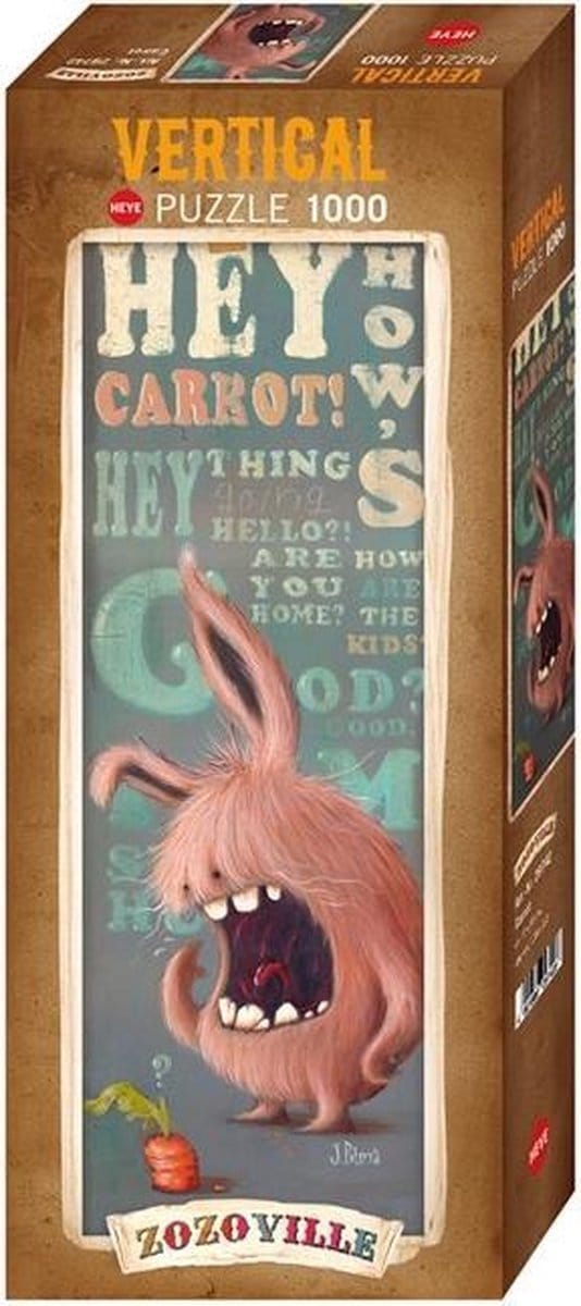 Heye Puzzel Carrot 1000 Vertic..
