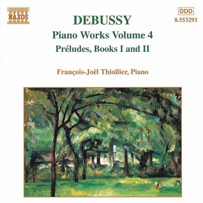 François-Joel Thiollier - Debussy: Piano Works 4 (CD)