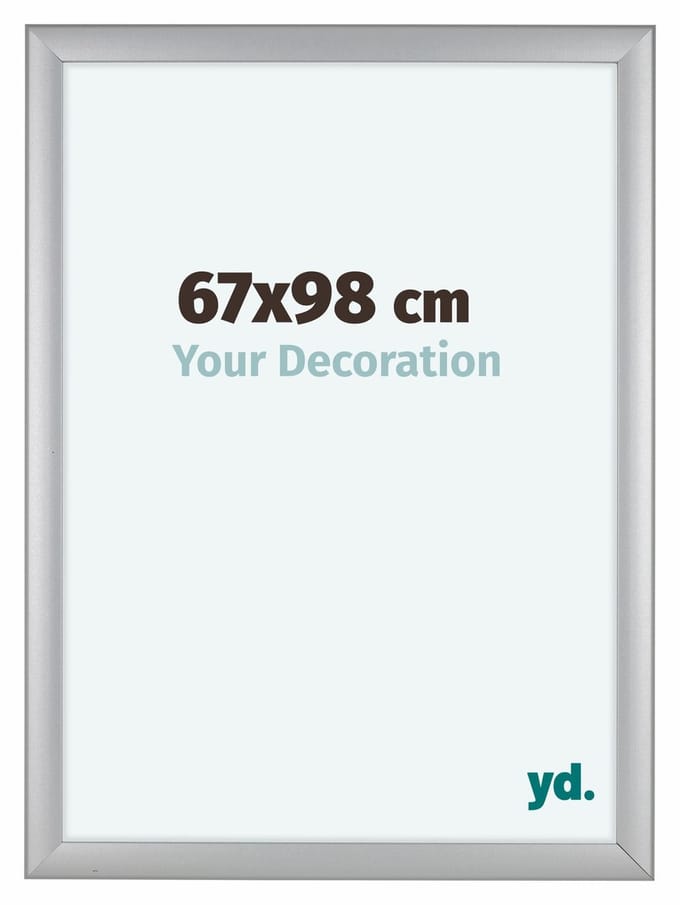 Your Decoration - Fotolijst 67x98 cm - MDF - Zilver Mat - Como
