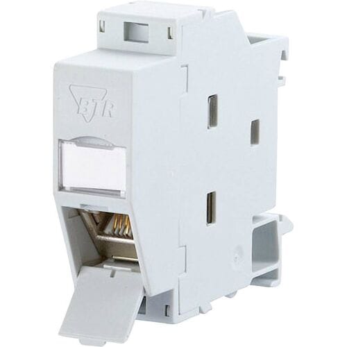 Metz Connect 1309107003-E Netwerkdoos DIN-rails CAT 6A Grijs-wit (RAL 7035)