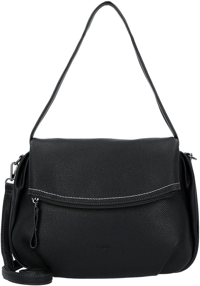 Gabor schoudertas Mabel Hobo Bag Black zwart