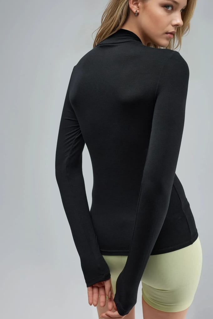 Slim Fit Halve Colblouse
