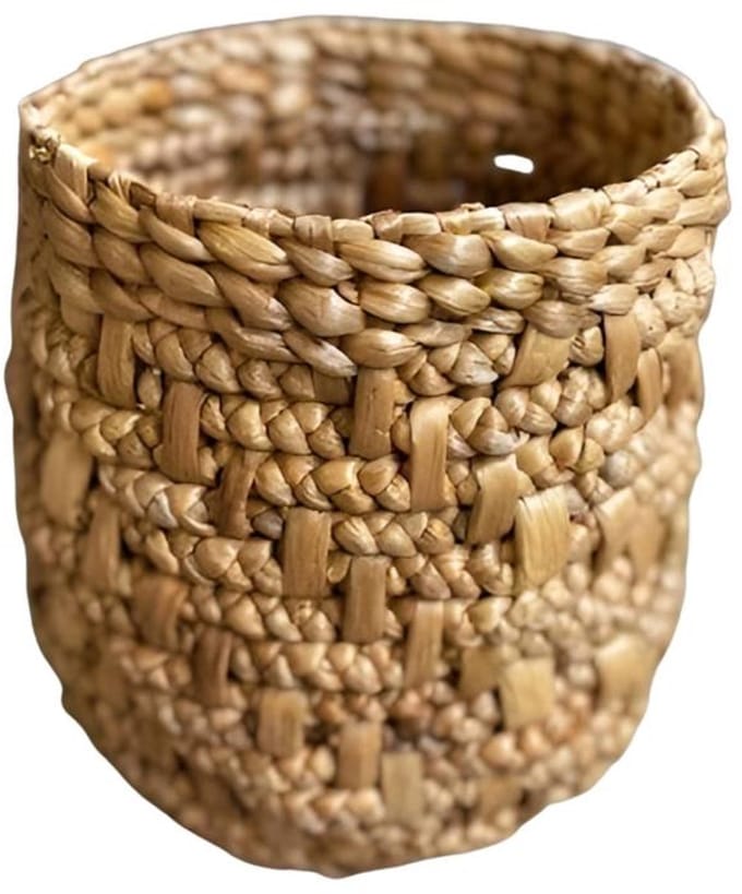 Mand Waterhyacint – M – 22×30 cm – Decoratief & Functioneel