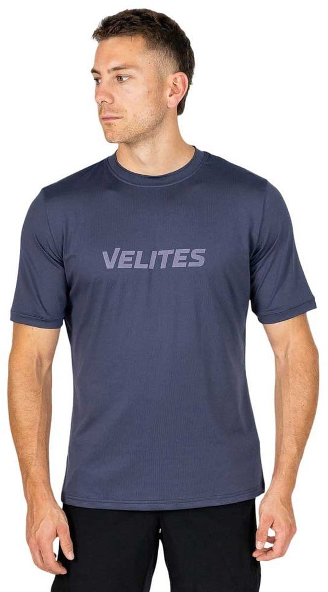 Velites Holo T-shirt Met Korte Mouwen Grijs S Man