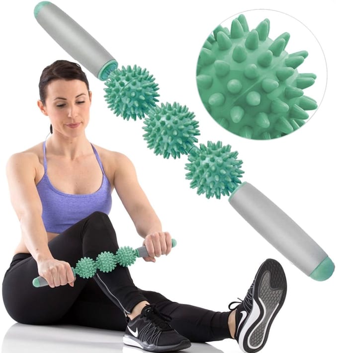 Vitolog - Massage Roller - 40 cm - Groene Kleur - PP + PVC
