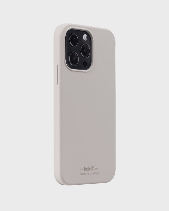 Phone Case Silicone Taupe iPhone 13 Pro