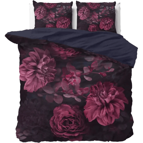 Dreamhouse Dekbedovertrek Canberra Rood - Eenpersoons 140 x 200/220 cm + 1 kussensloop