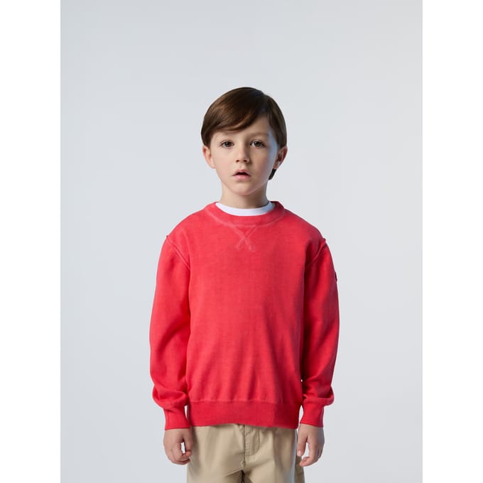 North Sails Trui Ronde hals met logopatch