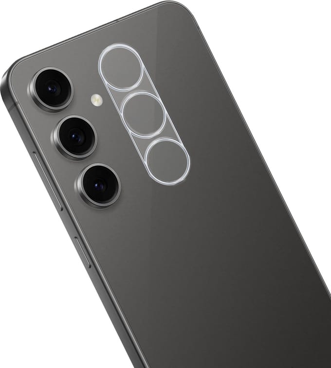 Camera Lens Protector - Geschikt voor Samsung Galaxy S24 FE - Extra Sterk - Camera Screenprotector - Beschermglas - Gehard Glas - Tempered Glass - Screen Protector