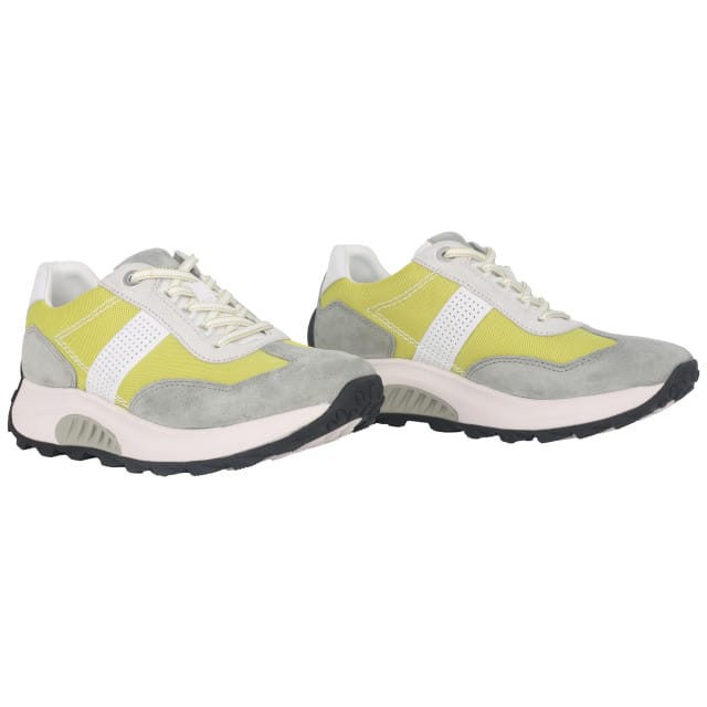 Gabor rollingsoft sensitive 26.914.42 - dames rollende wandelsneaker - Geel - maat 42.5 (EU) 8.5 (UK)