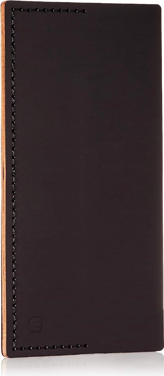 Vacavaliente - Stack Pasjeshouder S3 Dubbel (by Harry Allen) - Gerecycled Leer - Zwart