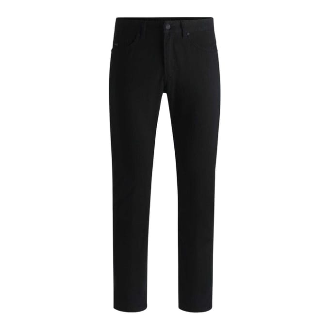 Boss Heren H-Delaware5 Slim Broek (Zwart)