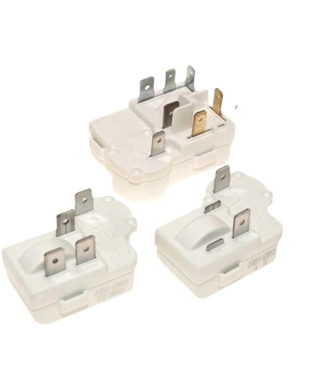 Overbelastingsrelais - Koel-vriescombinatie Starter - Industriële Elektro - 10 Pins Aansluiting - Compact Formaat