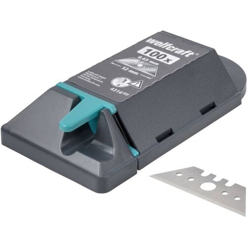 Wolfcraft 4314000 Professionele trapeziummesjes 0,65 x 52 mm 100 stuk(s)