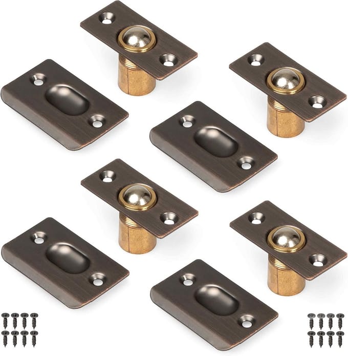 Verstelbare Deurknoppen Set voor Binnendeuren en Kastdeuren - 4 Stuks