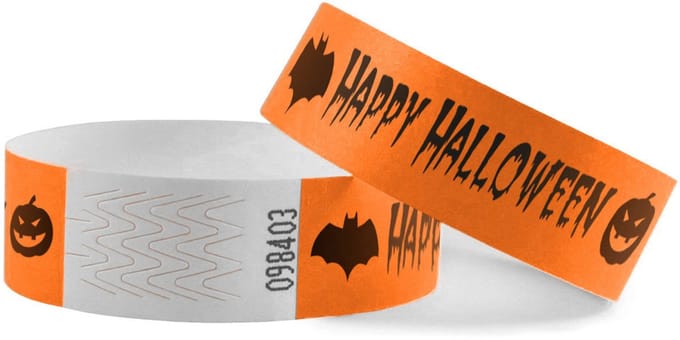 CombiCraft Halloween Tyrex Polsbandjes - per 100 stuks