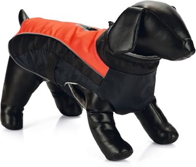 Beeztees Saby - Hondenjas - Rood/Zwart - 32 cm