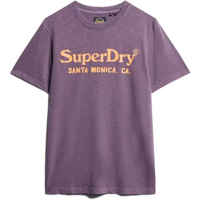Klassiek logo T-shirt Superdry Venue