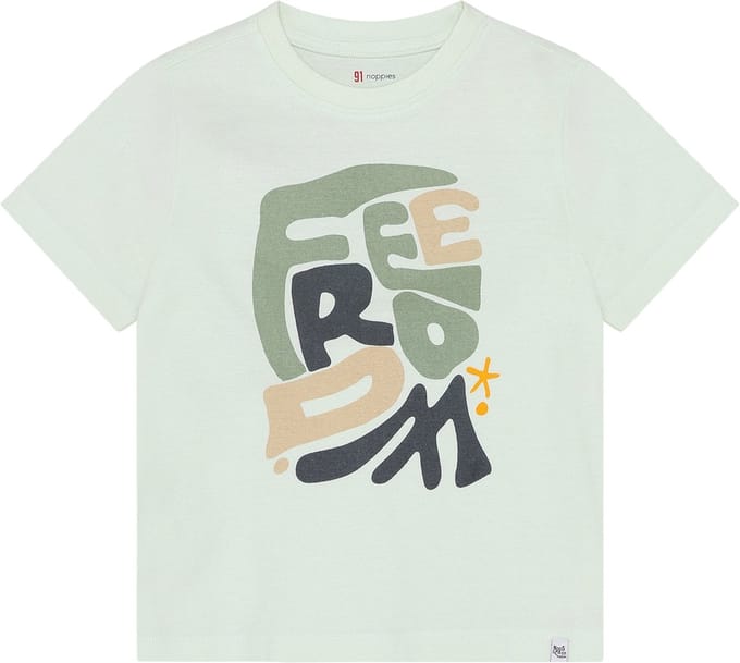 Noppies T-shirt Tee SS - Almost Aqua - Maat 116