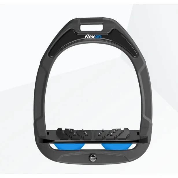 Ultra Grip Hoofdstijgbeugels Antraciet/Zwart/Blauw Flex-On Green Composite