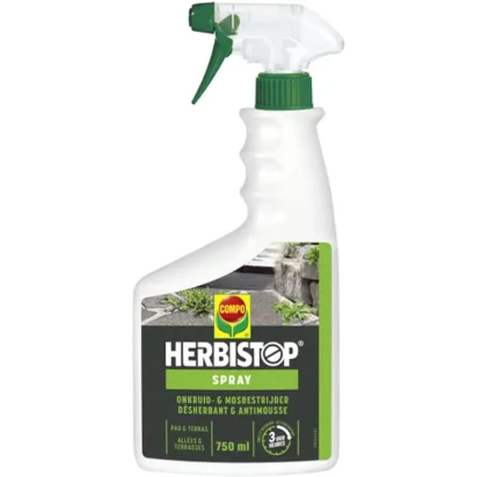 Compo Herbistop Voor Paden & Terrassen Spray - 750ml Voor 7,5m²