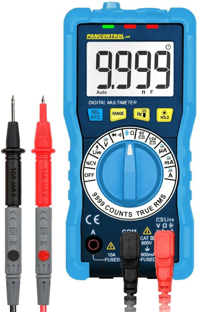 Digitale Multimeter Professional: Nauwkeurige Spanning- en Stroommeting