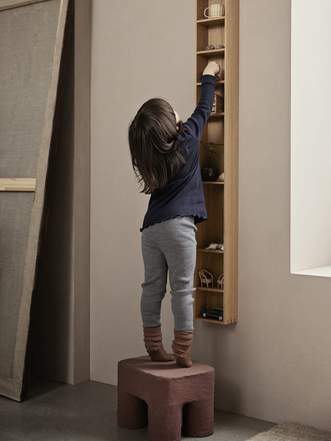 Ferm Living Podo kruk - roodbruin