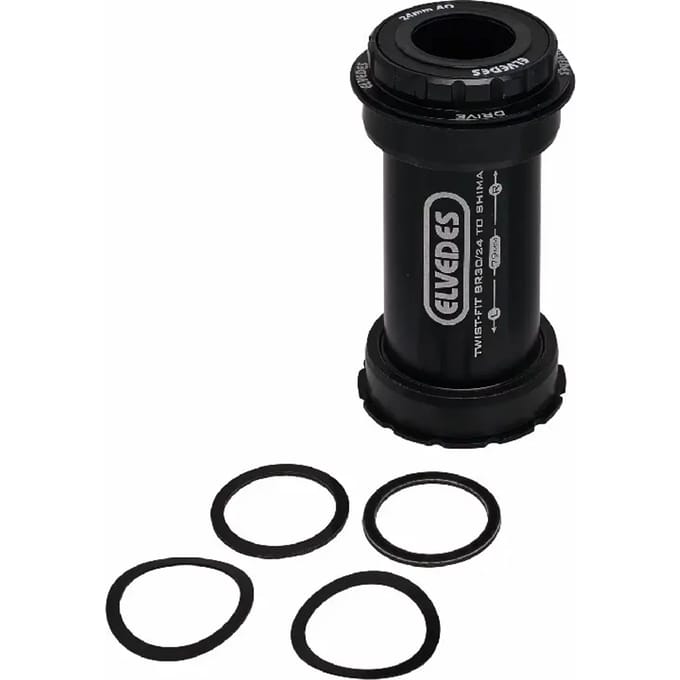 Elvedes Shimano Cervelo Trapaslagers Zwart 79 mm
