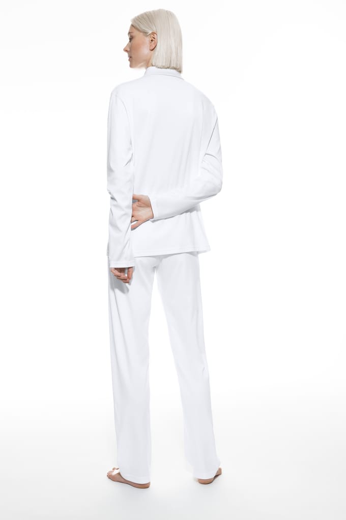mey Damen Pyjama Lang Serie Malea
