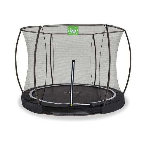 EXIT Black Edition Trampoline ø244cm - Inground - Ingraaftrampoline - Rond - Voor Kinderen - Zwart