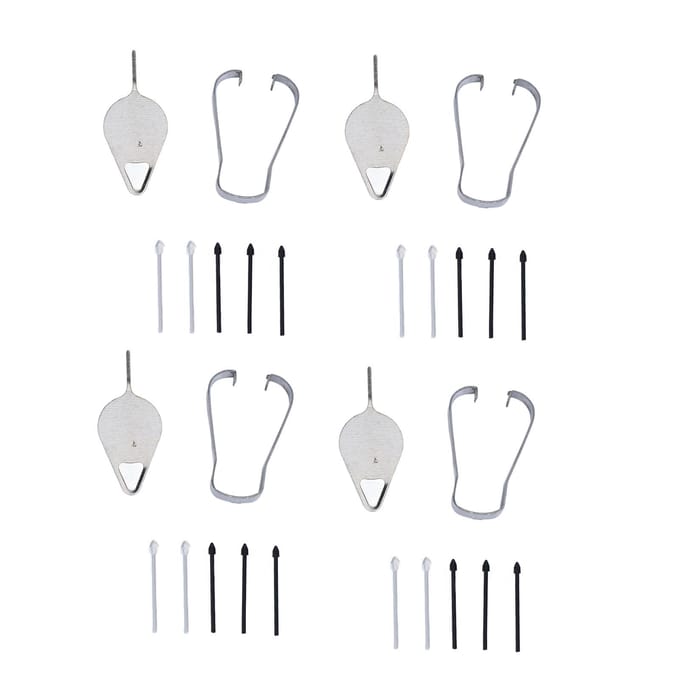 4 Embouts de stylet de remplacement pour Galaxy Tab S6 Lite 10,4 pouces P610 P615 Résistants à l'usure Installation facile Stylet pour tablette