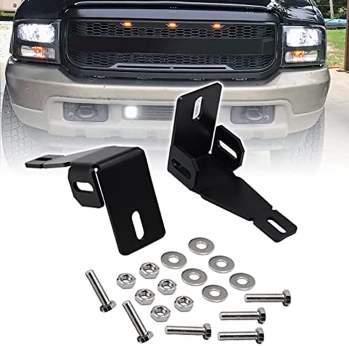 Compatibele 3 Inch LED Lichtkubus Montagebeugels voor Bumper Mistlampen